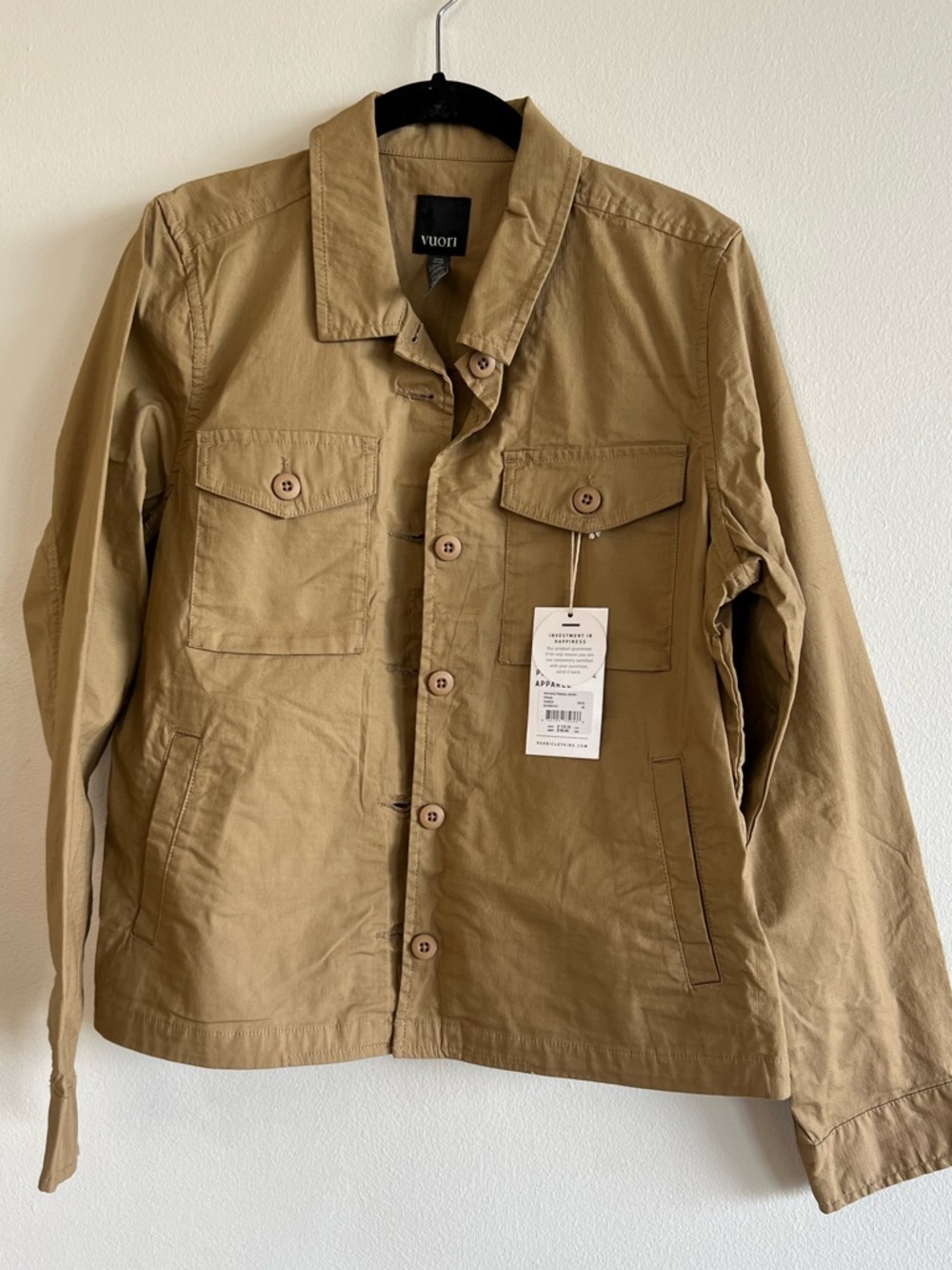 Vuori women’s ripstop jacket -M- NWT
